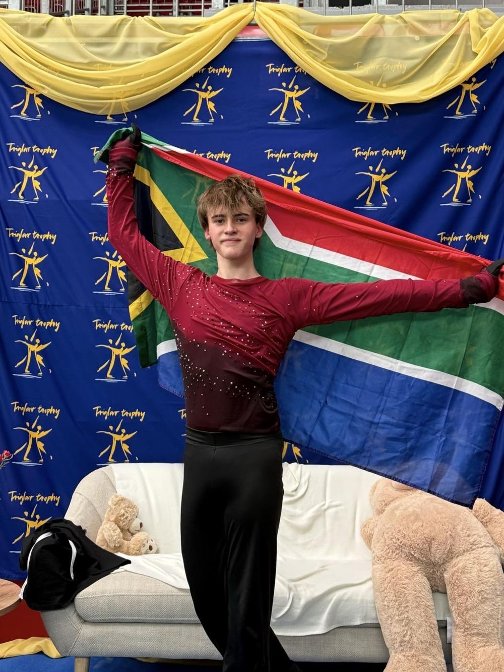 Johannesburg teen takes South African figure skating to international podium