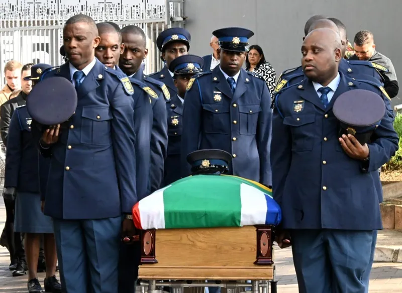 Captain Louis Nel: A hero's farewell at his emotional funeral
