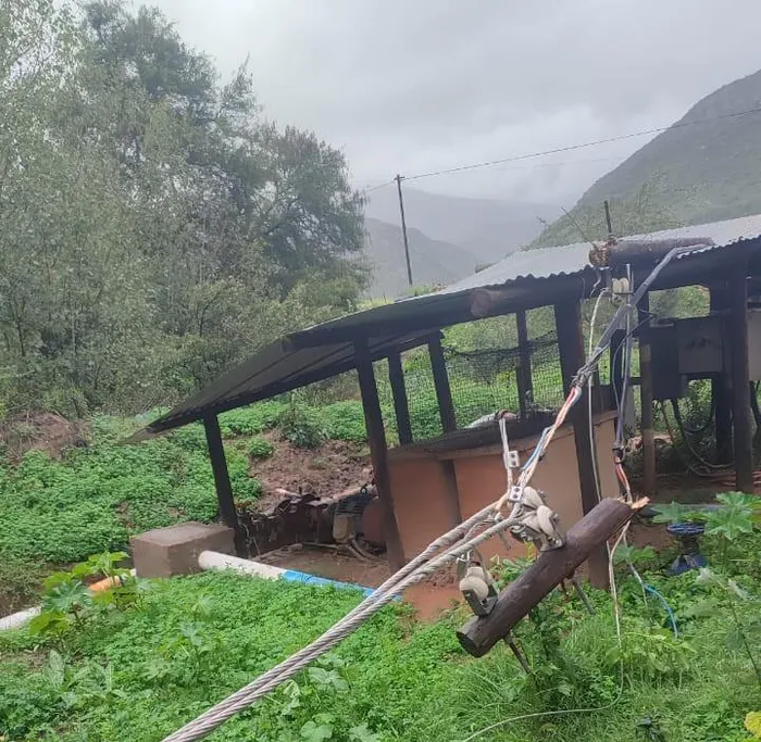 PICS | Western Cape storms leave Karoo Donkey Sanctuary in emergency ...