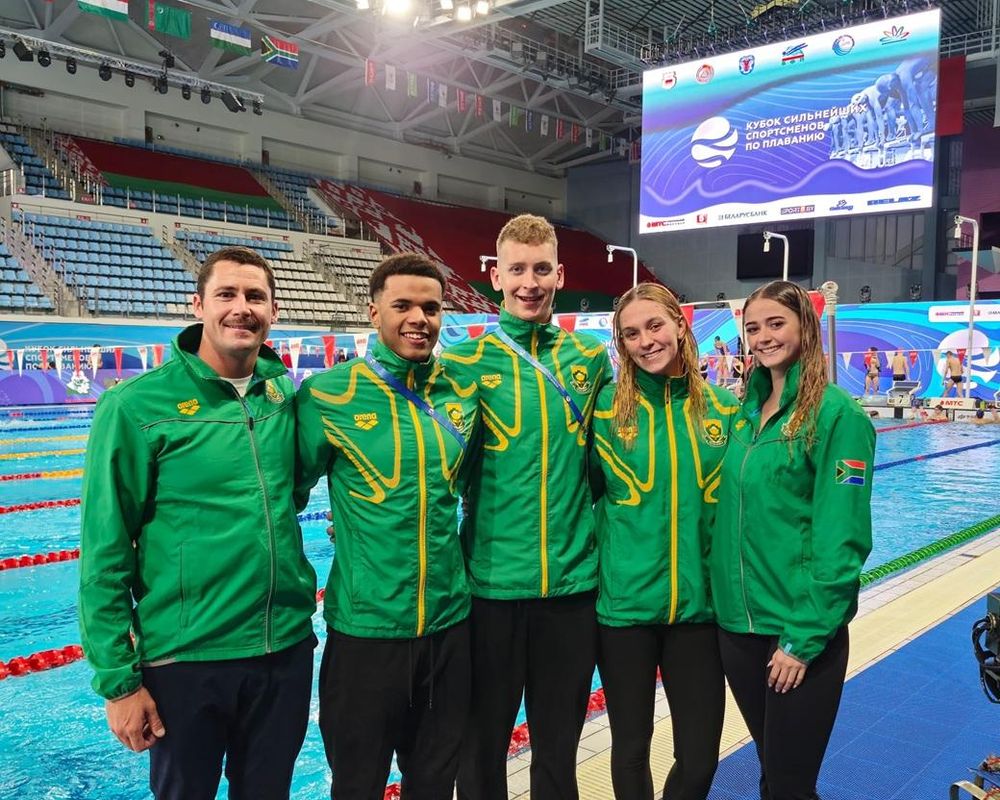 South African swimmers return with six-medal haul from Belarus