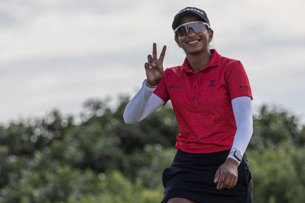 Kaiyuree Moodley secures top-five finish on return to Fancourt
