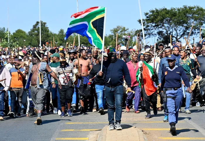 Spontaneous marches were held in Soweto