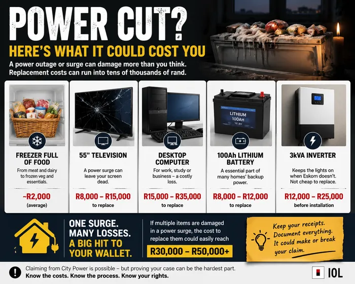 Here's what a  power outage could mean when the lights are off and  if there's surge when it comes back.