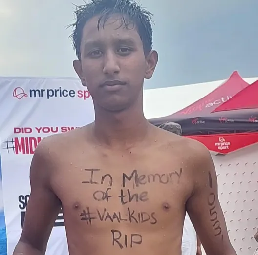 Sohail Khan's Midmar Mile tribute to the 13 children who died in Vaal tragedy