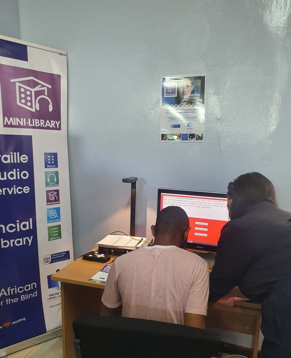 Mini-library for the Blind launched in George