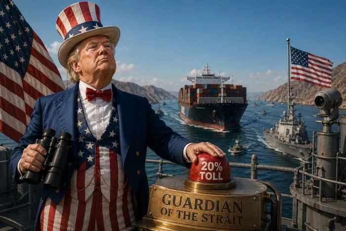 US President Donald Trump said the United States would be known as the “Guardian of the Hormuz Strait” as tensions with Iran escalate.