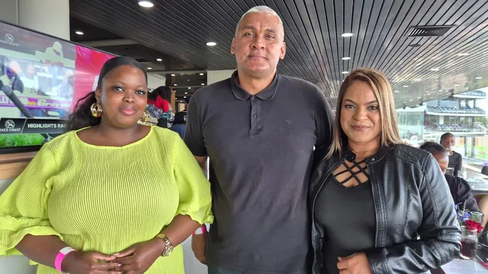 Thando Luthuli, Donavin Dodds and Rahieza Dodds.