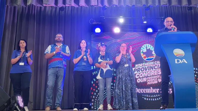 DA elects new Northern Cape leadership ahead of 2026 local government elections
