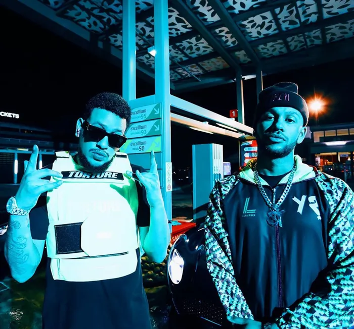 AKA and YoungstaCPT. Picture: Instagram