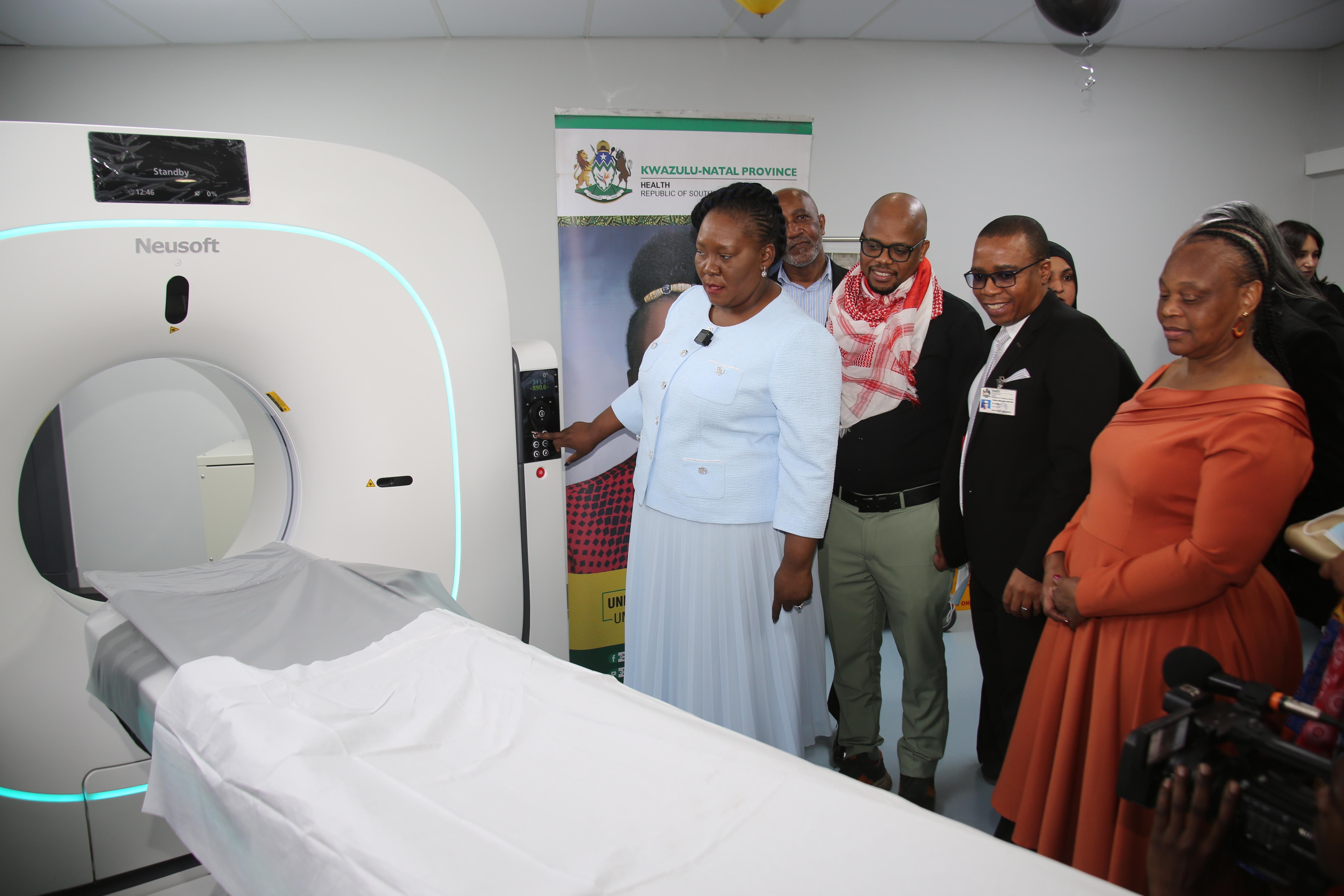 New R14 million CT scanner at Prince Mshiyeni Memorial Hospital promises faster patient care