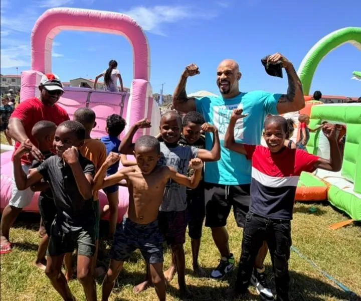 Next Level Living hosts community fun day for over 700 pupils in Manenberg