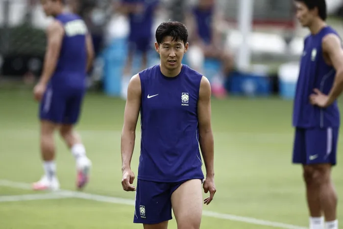 Son Heung-min of South Korea. Photo: AFP
