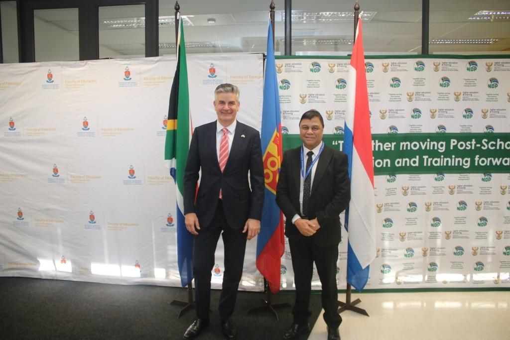 How the University of Pretoria is enhancing teacher training with Netherlands Minister Koen Becking
