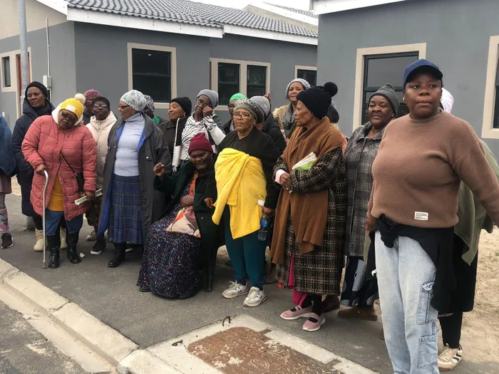 Sadness and disappointment was written on the faces of the Gugulethu senior citizens as they shared their pain of living in shacks and the promised that was never fulfilled. 