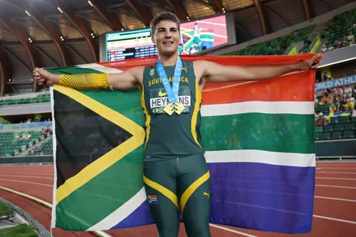 Jan-Hendrik Heymans saves best for last to win javelin gold in Eugene