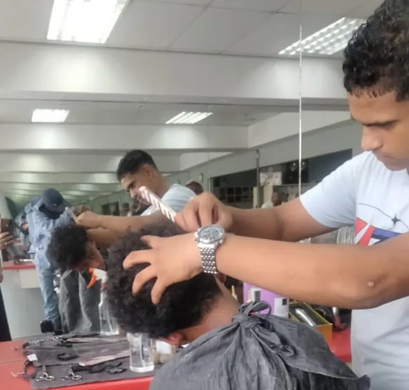 How SANZAF is helping pupils prepare for school with free haircuts and stationery