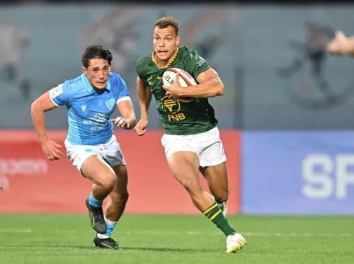 Junior Springboks lay down early marker with Uruguay demolition in Tbilisi