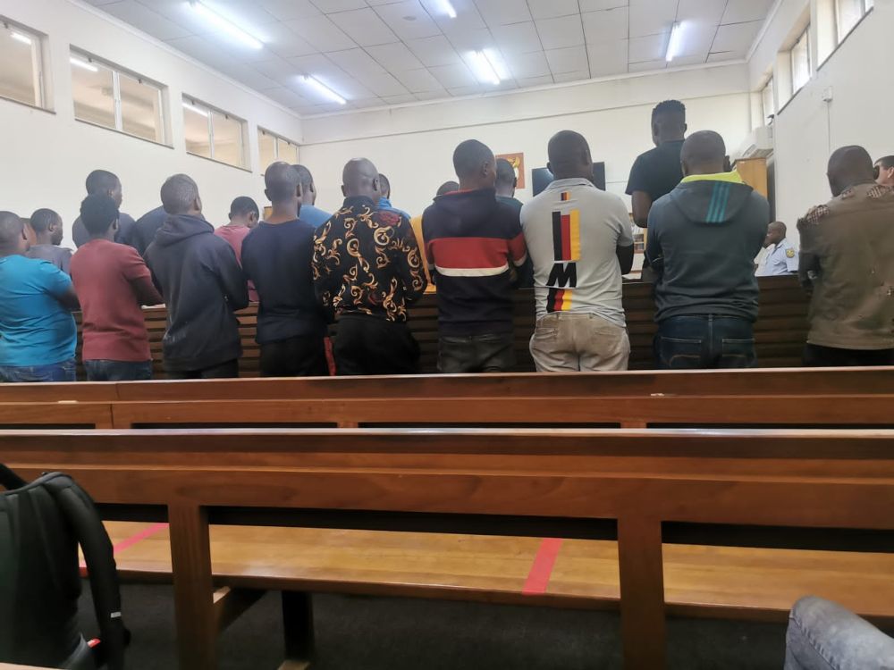 North West court sentences illegal miners to 696 years in jail