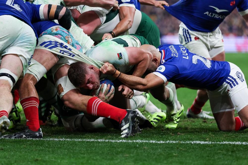Louw hails Springbok grit after hostile Paris atmosphere and red card in France win