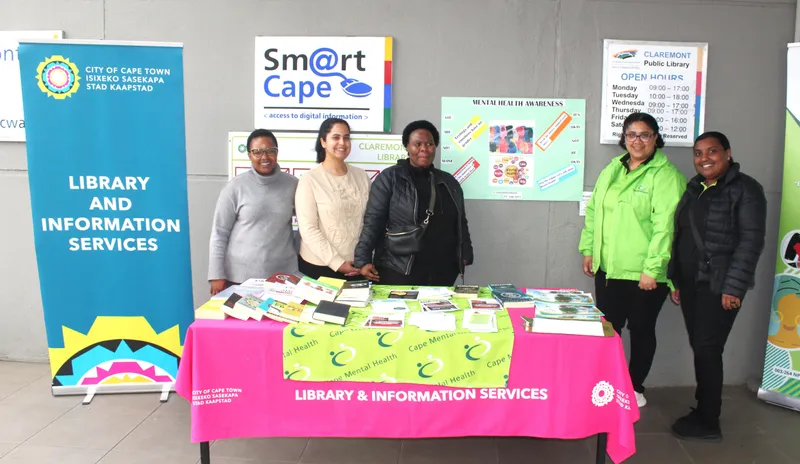 Claremont Library partners with Cape Mental Health for a mental health awareness campaign