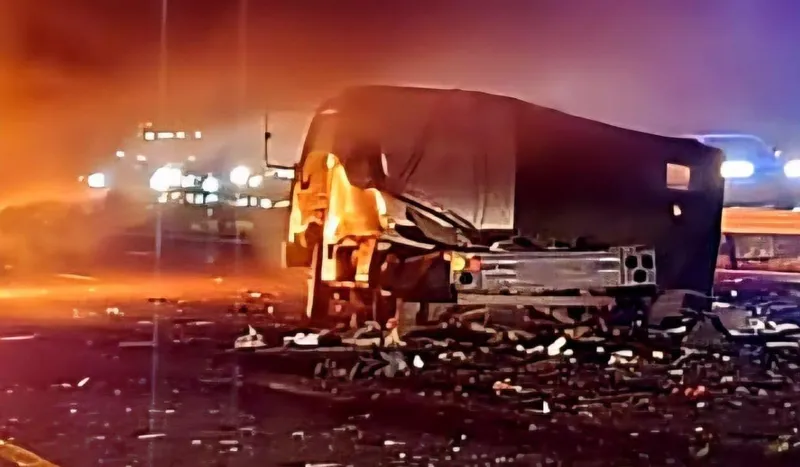 N2 cash van explosion near Chesterville: Security officer injured, police clear looters