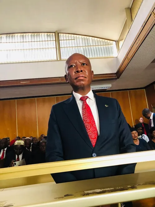 All eyes on Malema as sentencing looms in firearm case