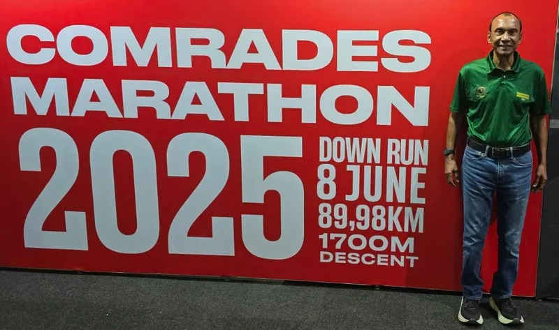 At 76, Pat Pillay continues to inspire as he competes in the Comrades Marathon