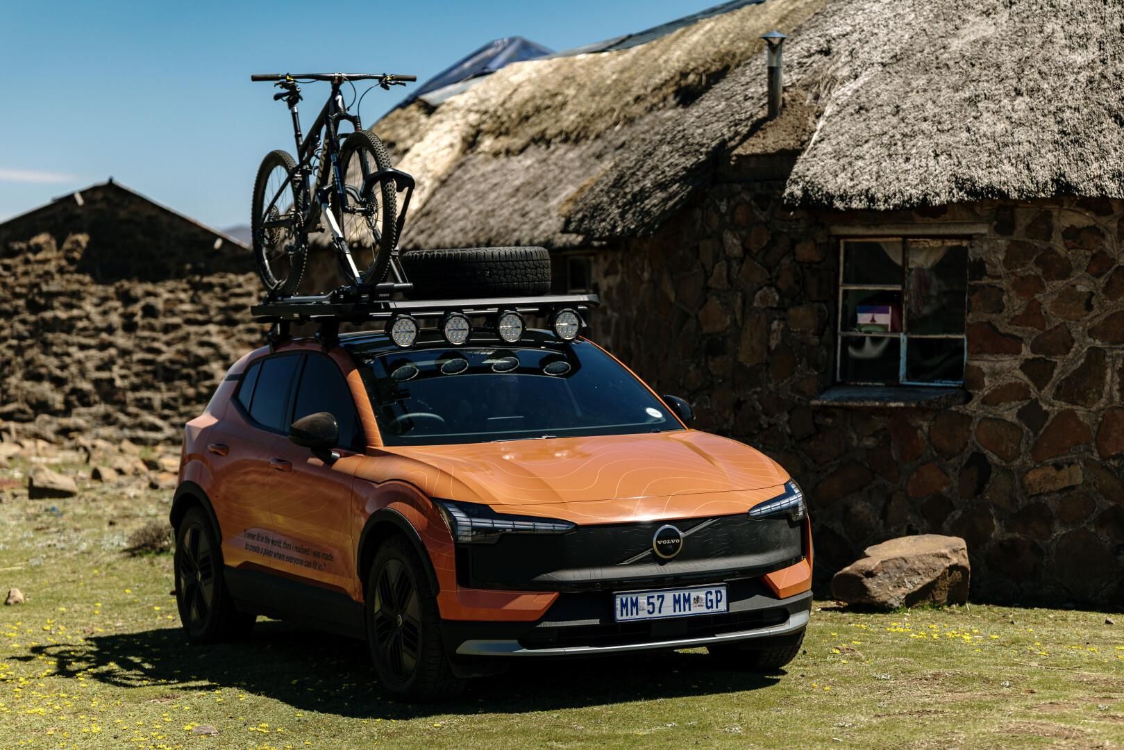 Volvo' s EX30 Cross Country breaks records: first EV to tackle the treacherous Sani Pass