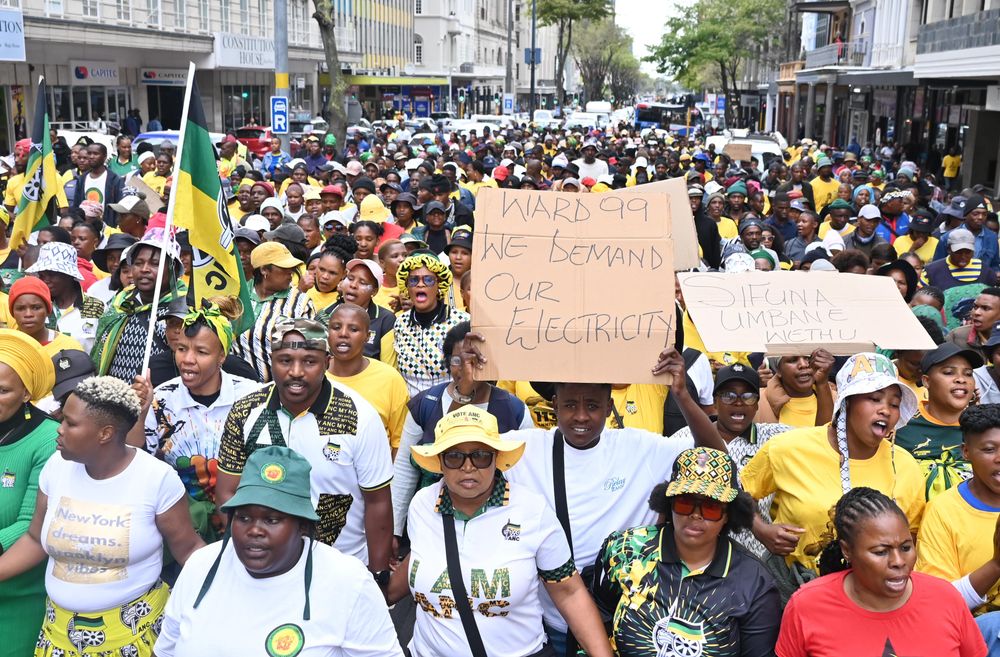 Urgent call for electricity: Khayelitsha residents march to Parliament ...