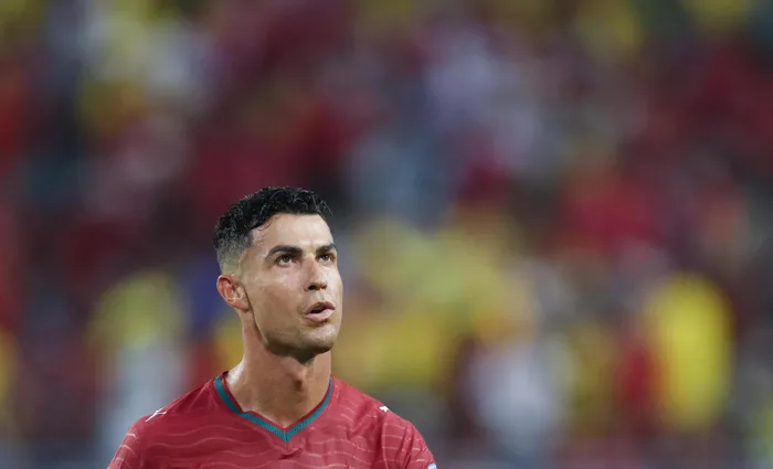 Former Real Madrid teammates Cristiano Ronaldo, pictured, and Luka Modric are set to make history on Friday as the first outfield players aged over 40 to face each other at a World Cup when Portugal meet Croatia in the last 32. Photo: IANS