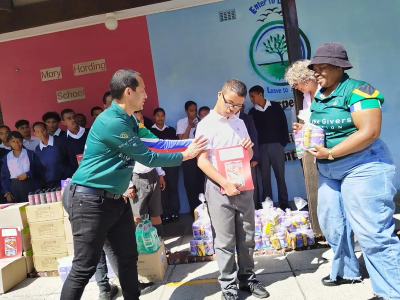 Celebrating Down Syndrome Awareness Month: Gift of the Givers Brings joy to Mary Harding School