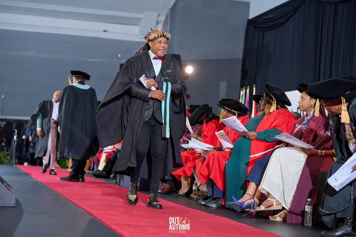 Mzamo Msani graduated at 47-years-old
