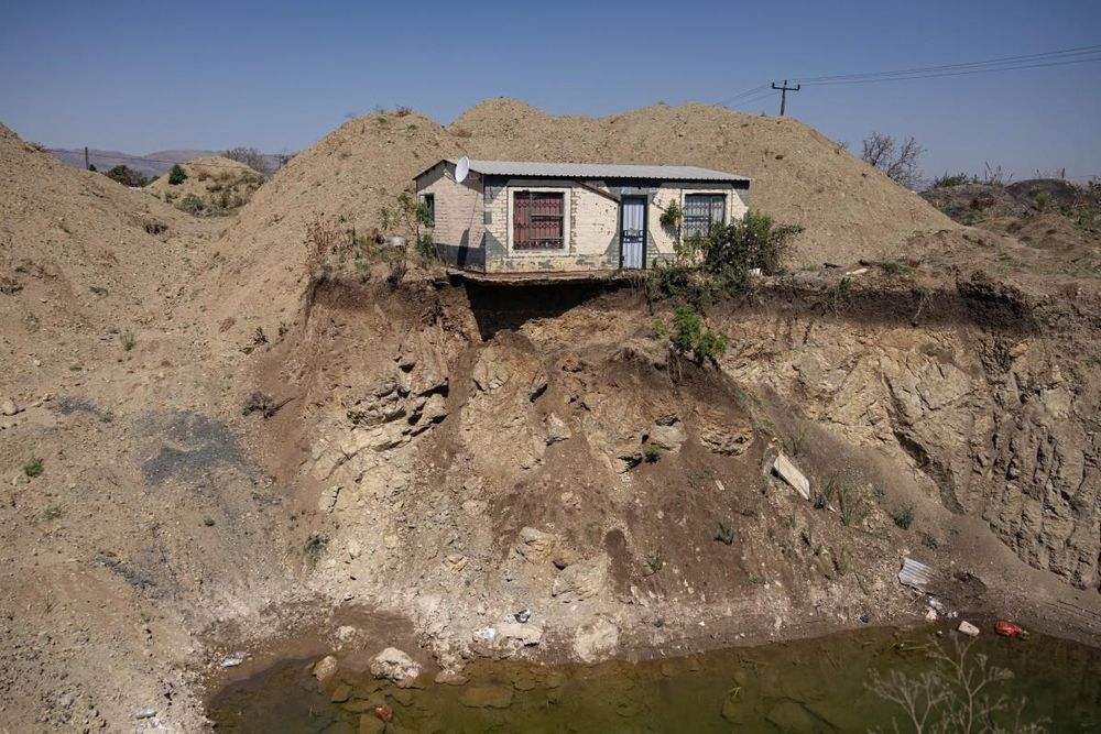 Illegal mining leaves Johannesburg roads, power networks and homes at risk