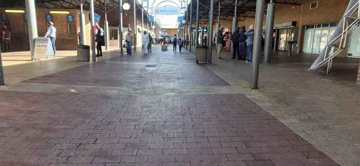 Bellstar Junction was like a ghost town on Monday