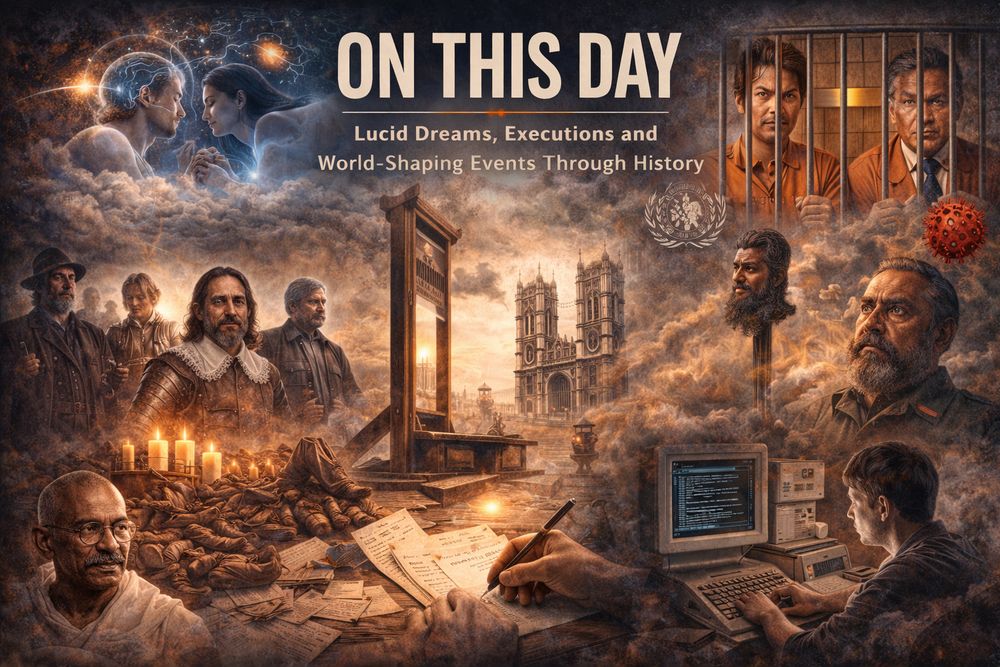 Crazy, Wild Things: Lucid Dreams, Executions and World-Shaping Events Through History