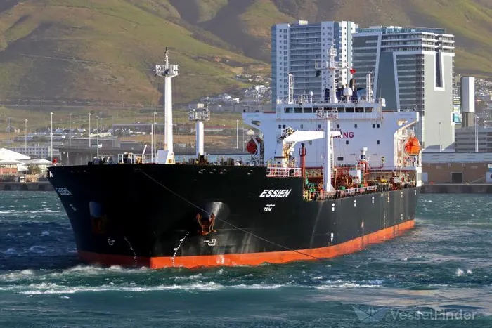 The MT Essien, which is owned Ocean Ark, is used in coastal transportation of fuel products in South Africa. 