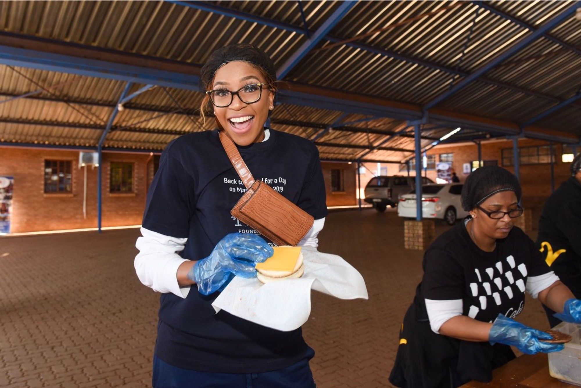 Volunteers turn school into centre of excellence