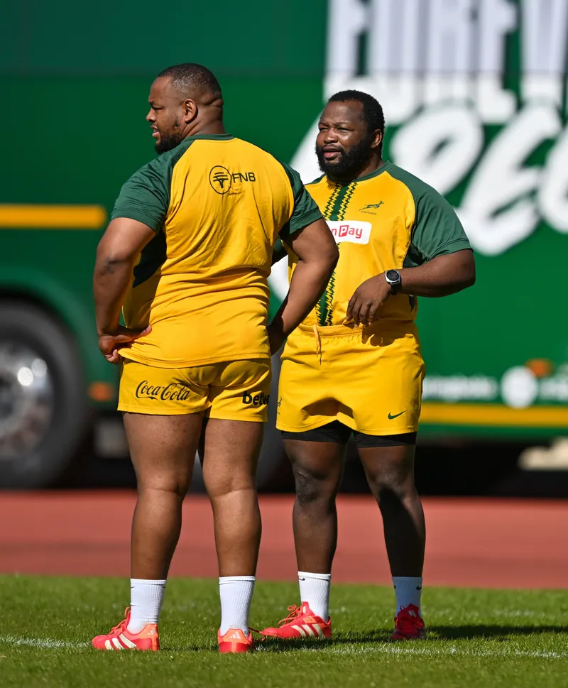 Springboks aim to bolster scrum strength while blooding new props ahead of 2027 Rugby World Cup