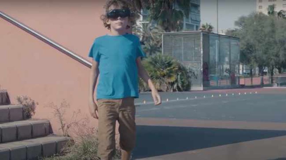 Couple develops high-tec specs to help visually impaired son
