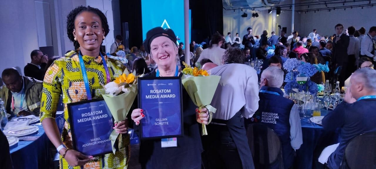 African voices rise as IOL contributor Gillian Schutte wins Rosatom Media Award at World Atomic Week
