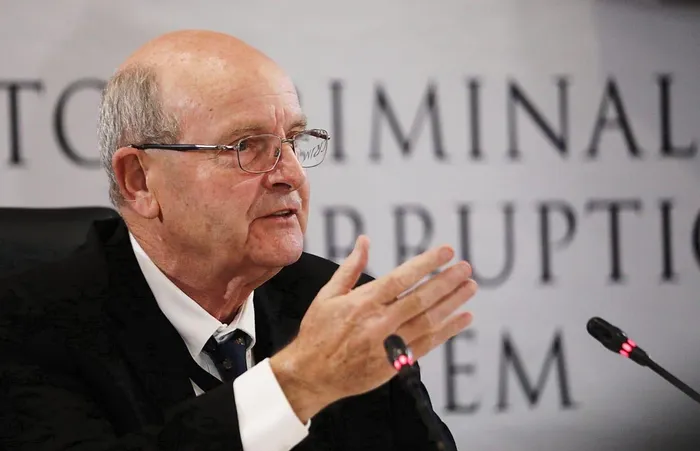 Paul O'Sullivan testified at the Madlanga Commission.
