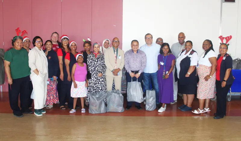 Groote Schuur hospital brings festive joy with gift hampers for patients