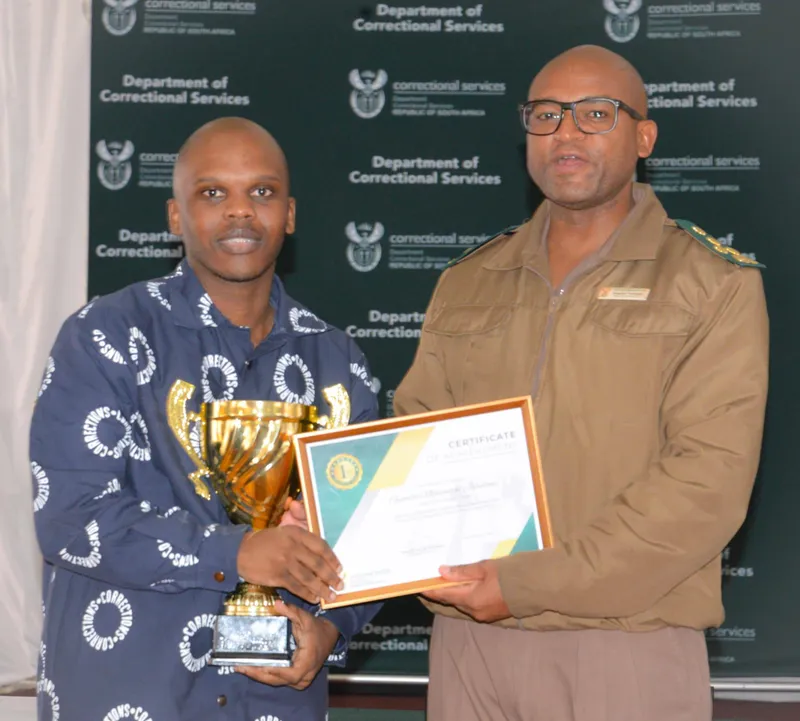 Minister hails 94% pass rate for prisoners