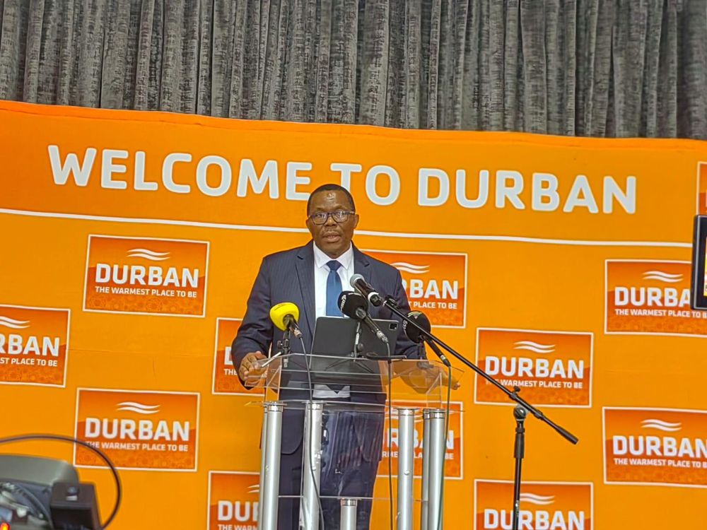 Durban Mayor Cyril Xaba announces record tourism growth during festive season