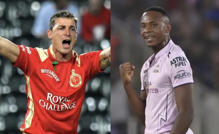 Kagiso Rabada finished the 2026 Indian Premier League as the leading wicket-taker, but just how do his stats compare to the legendary Proteas fast bowler Dale Steyn in the premier T20 competition in world cricket? Picture: ALEXANDER JOE / AFP, Shammi MEHRA / AFP