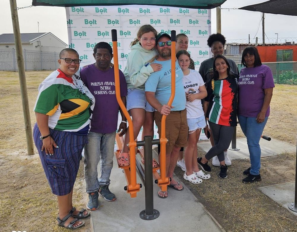 Exercising our rights: Bolt donates safe gym to women and seniors