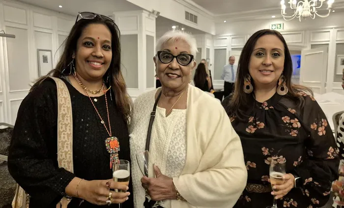 Yolanda Samson, from left, Shashi Somaru and Sheetal Deosaran. 
