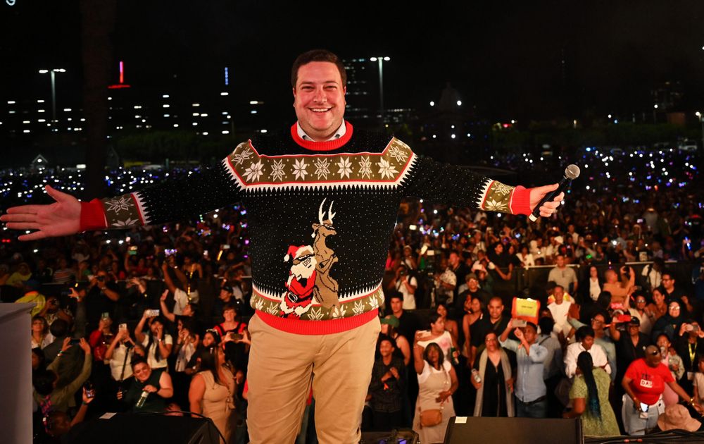 Call for Capetonians to design mayor's Christmas jumper - IOL