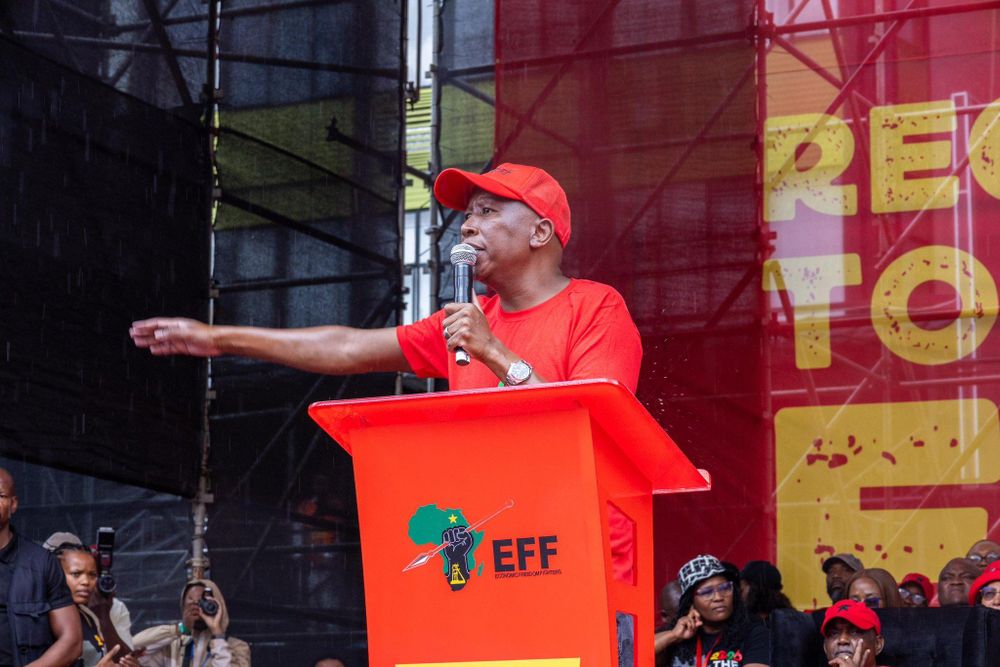 Malema sagt: „Die Einwohner von Johannesburg werden Helen Zille ablehnen“
