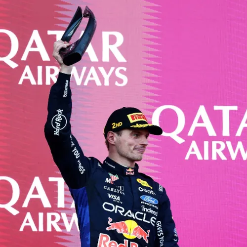 Formula 1: Russell holds off Verstappen to take victory in chaotic Azerbaijan GP